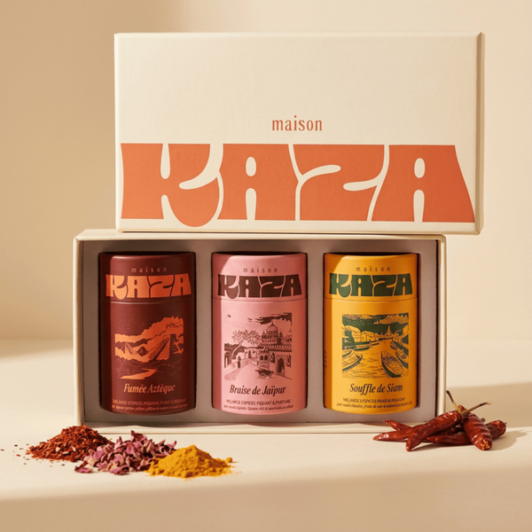 Coffret du Feu - Coffret d'épices piquant & voyageur Maison KAZA