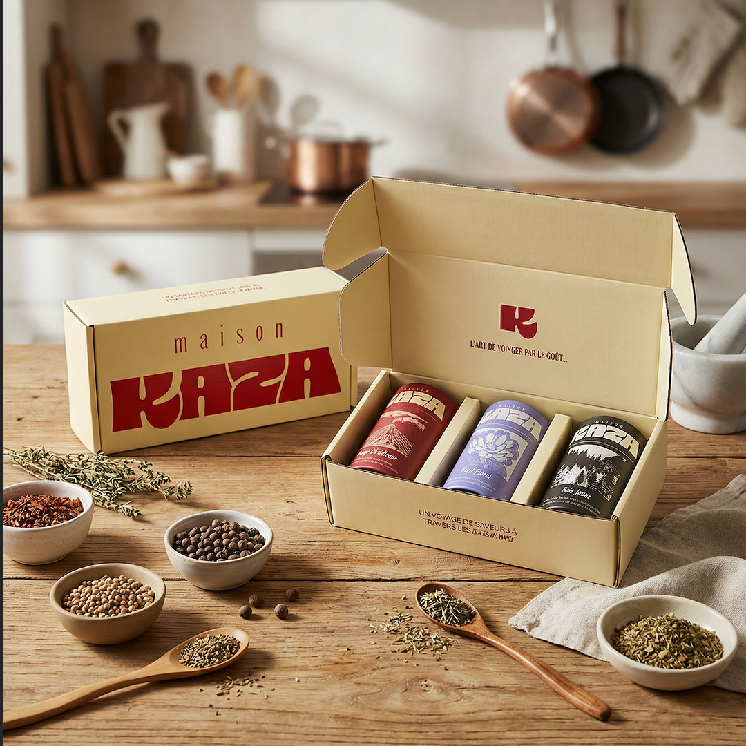 Coffret Découverte - Coffret d'épices premium Maison KAZA