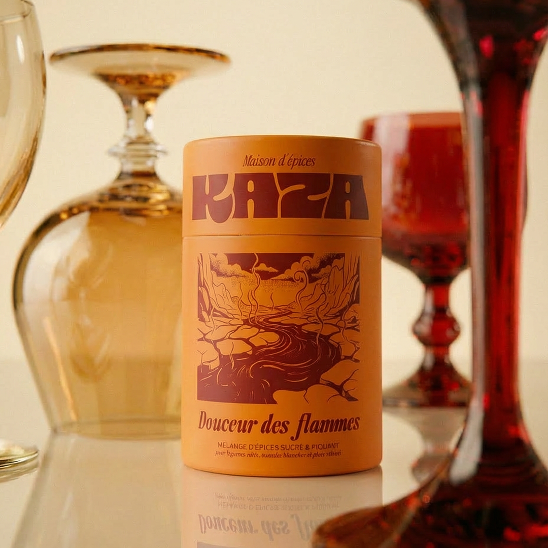 Coffret Explorateur Maison KAZA, 3 mélanges d'épices aventuriers