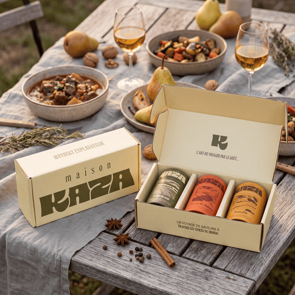Coffret Explorateur – Coffret d'épices premium Maison KAZA