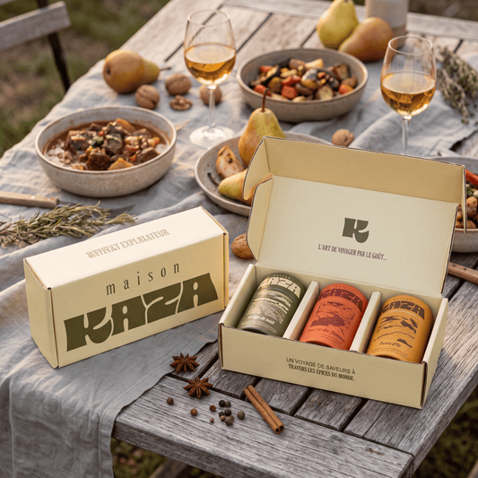 Coffret d'épices Maison KAZA à offrir