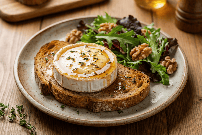 Chèvre chaud rôti au miel - KAZA