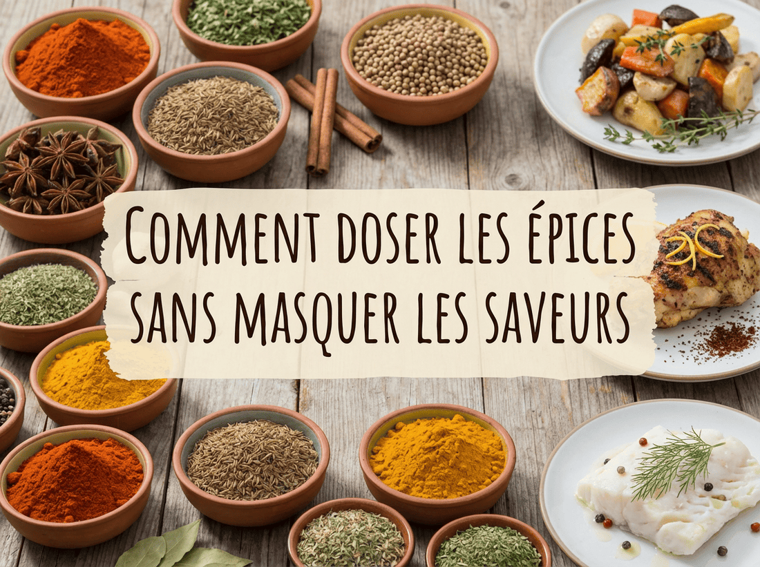 Comment doser les épices sans masquer les saveurs