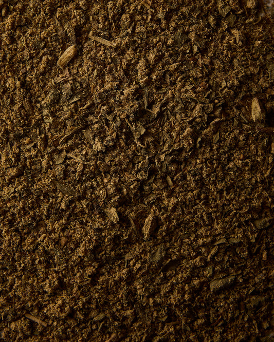 Texture d'un mélange d'épices aromatiques Maison KAZA