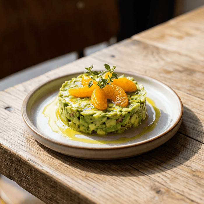 Tartare d'avocat à la clémentine - KAZA
