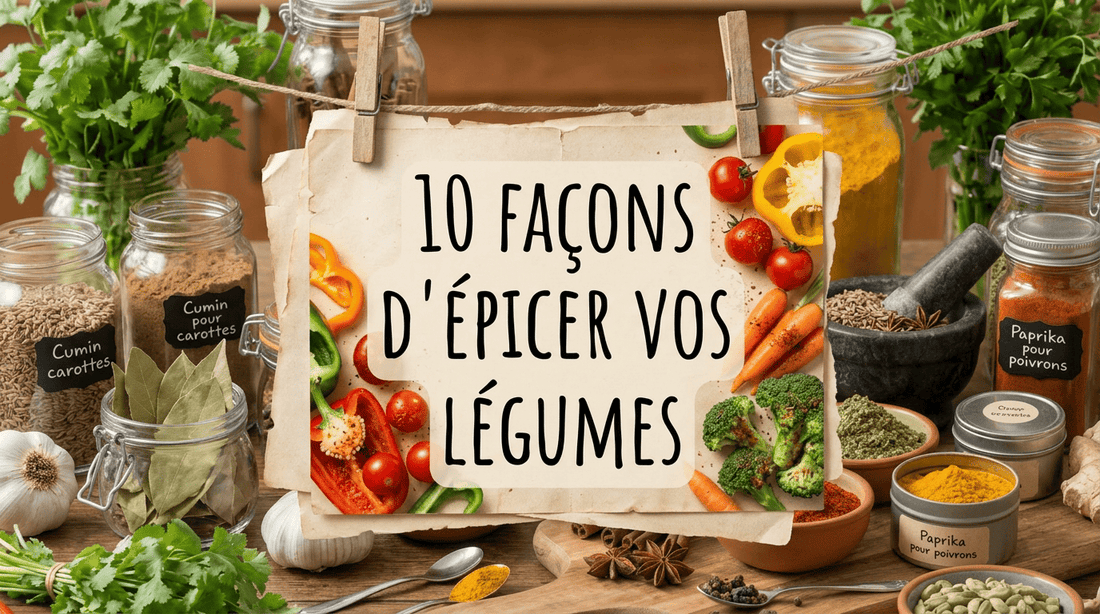 10 façons d’épicer vos légumes