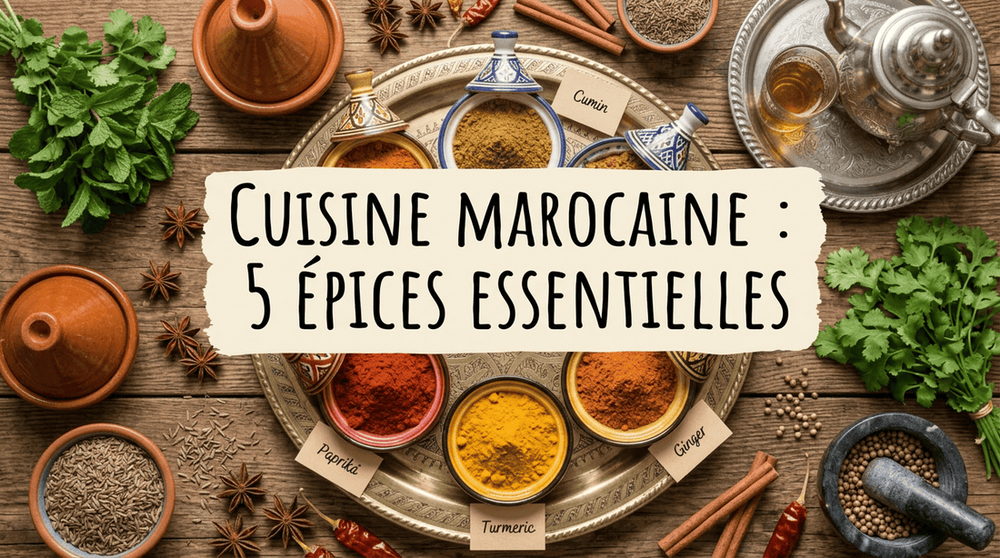 Cuisine marocaine : 5 épices essentielles