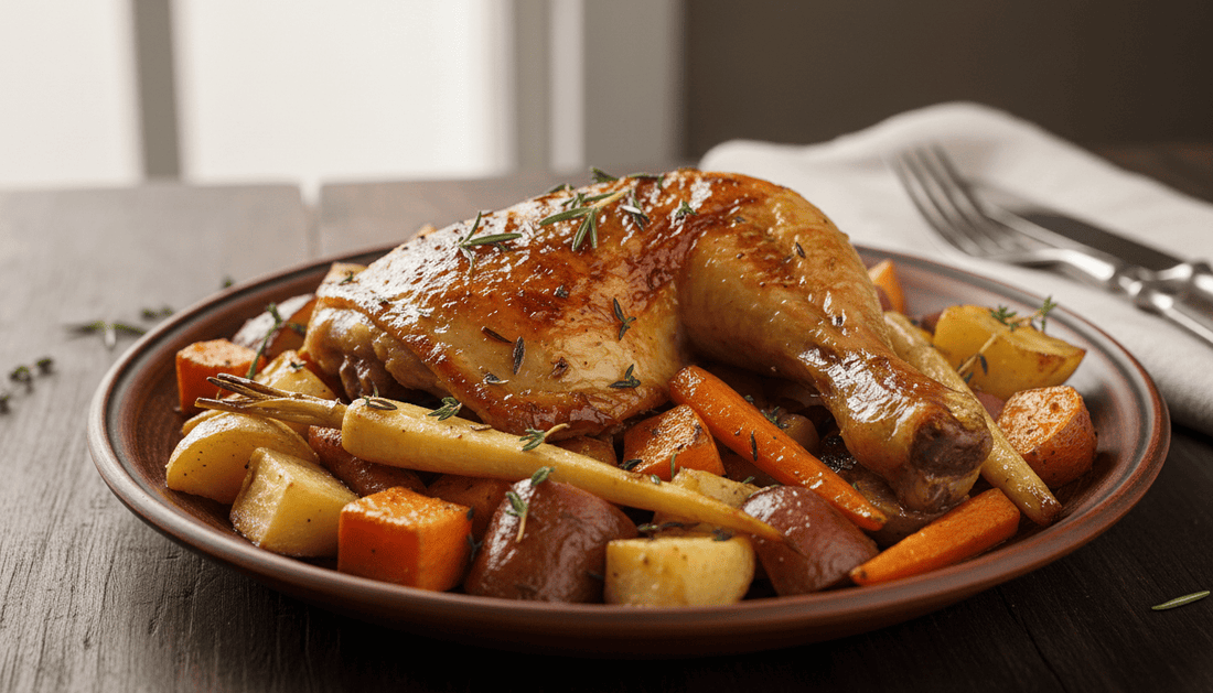 Poulet rôti & légumes racines - KAZA