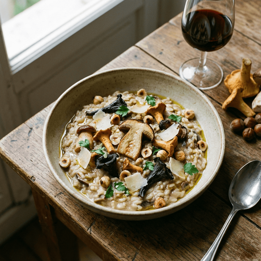 Risotto forestier au Bois Fauve - KAZA