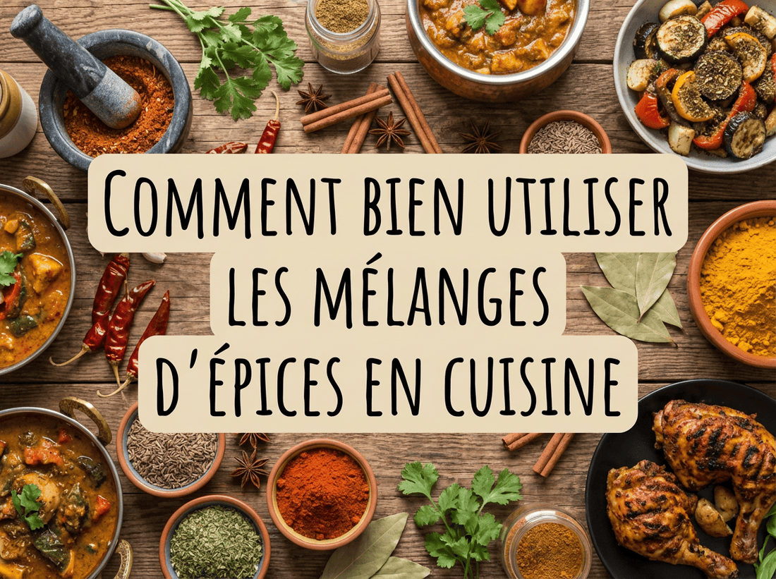 Comment bien utiliser les mélanges d'épices en cuisine